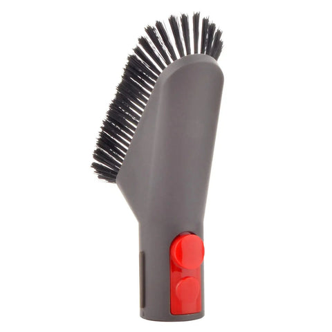 Side view of Ultra Soft Dusting Brush Attachment For Dyson Gen5 V15 V15s V12 V11 V10 V9 V8 V7 Vacuums with soft bristles