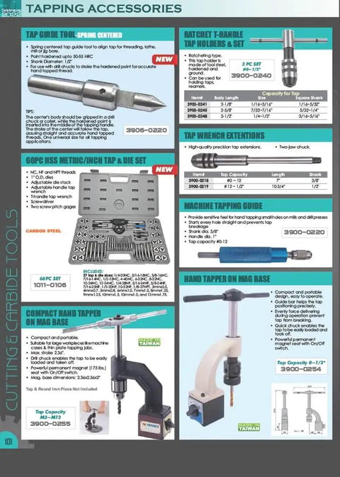 Heavy Duty Spring Loaded Tap Guide For Mill And Drill Press Adjustable Tension Locks Right On Center Delivers Bang On Accuracy Every Pass Built Tough For Modern Shop Floors features spring centered design for precise tap alignment.
