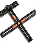 30 Inch Adjustable T Square Marking Ruler For Cabinet Hardware DIY Woodworking Guide Aluminum Layout And Precise Drilling Positioning