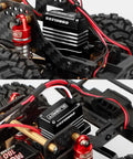 TRX4M Compatible All Metal 9Kg High Torque Servo Coreless Motor HV 4 8V with Mount Arm on 1/18 RC Crawler chassis