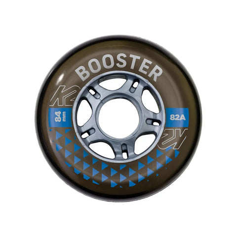 Boost Your Ride With 84Mm 82A Booster Wheels Four Wheel Pack In Smoke Color Built For Long Lasting Power Durable Urethane