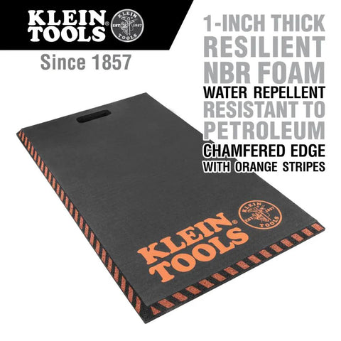 Heavy Duty Kneeling Pad For Trades Pros With Handy Handle Large Soft Thick Closed Cell Foam Knee Cushion 1 Inch NBR Foam