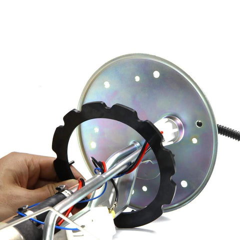 Back view of E2237S Fuel Pump Assembly For 1999 2000 2001 2002 2003 Ford F-150 And 2004 F-150 Heritage And 1999 Ford F-250 Direct Replacement
