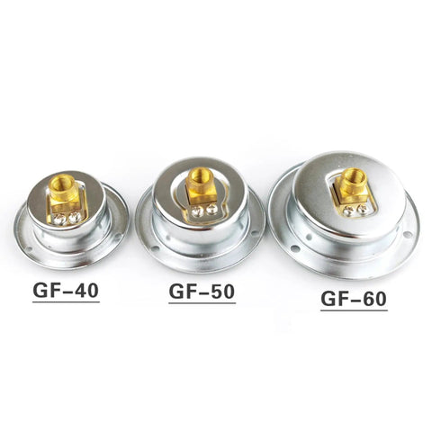 Three sizes of components for Industrial Pressure Gauge For Mechanics And Maintenance Pros Pro Grade High Precision Tool For Equipment Monitoring