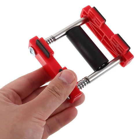 Electrician Pro Grade Cable Threading Tool With Time Saving Design And Versatile Compatibility For Wire And Cable Pulling In Junction Boxes And Sockets Smooth Cable Movement With Pulley System Easy One Handed Use In Durable Plastic And Steel Build, red plastic and steel handheld tool