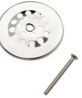 Bathtub Dome Grid Strainer With Screw 3 Inch Polished Chrome Drain Cover For Hair Clogs And Quick Repairs No Fuss Tarnish Free