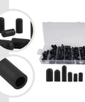 Grab This Sweet Deskbloom Automotive Rubber Vacuum Cap Kit With 105 Pieces In Nine Sizes For Carburetors And Manifolds Plus A Storage Case To Fix Leaks Now. 105-piece black rubber vacuum cap set in plastic storage case, nine sizes