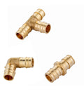 Pack Of 30 Half Inch PEX A Full Flow Expansion Fittings Bundle Including Tee Elbow And Coupling 10 Pieces Each F1960 Compatible