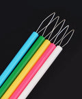 5 Pcs Needle Threader Set For Hand Sewing And Sewing Machines, colorful plastic beading tools with threading loops
