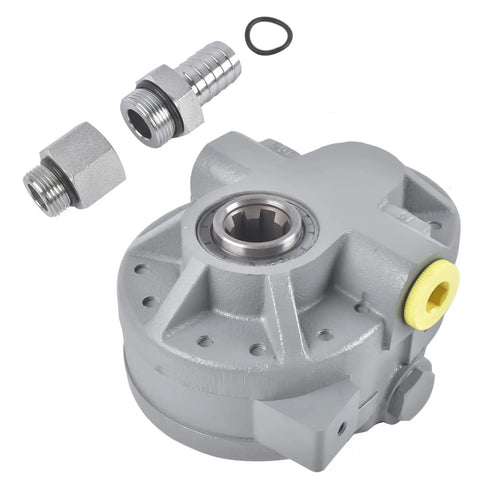 Beefed Up Heavy Duty Hydraulic PTO Pump With 7.4 GPM At 540 RPM And 2500 PSI, SAE 16 Inlet And SAE 12 Outlet, 6 Teeth Drive, Ready For Truck Tailgates, Scissor Lifts And Hydraulic Equipment