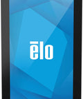 Rock Solid 15 6 Inch Android Touchscreen All In One Pc For Point Of Sale And Retail Kiosks, vibrant display with blue geometric background.