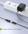 8.4V Charger For Pool Blaster And Catfish Li Series Replacement AC Adapter Cable For 20050CL Ultra shown on power strip