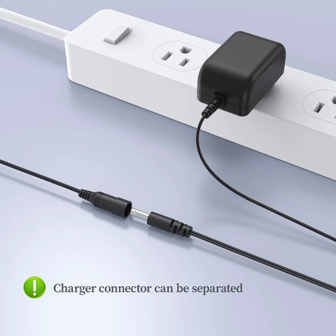 8.4V Charger For Pool Blaster And Catfish Li Series Replacement AC Adapter Cable For 20050CL Ultra shown on power strip