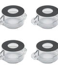 4 Pack Round Push Button Switch Protectors For 22mm Diameter Emergency Stop Buttons Keep Your Buttons Safe With Clear Plastic Guard Covers Lockout Cap Durable See Through Shield For Industrial Controls