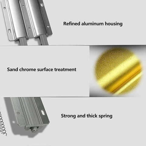 Heavy Duty Magnetic Push Latch Set For Doors And Cabinets 2 Pack Cabinet Touch Latches, aluminum housing and sand chrome finish