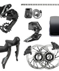 Force AXS 2X HRD Wireless Electronic Groupset With Etap Shifting And Hydraulic Disc Brakes For Road Bikes 12 Speed Performance