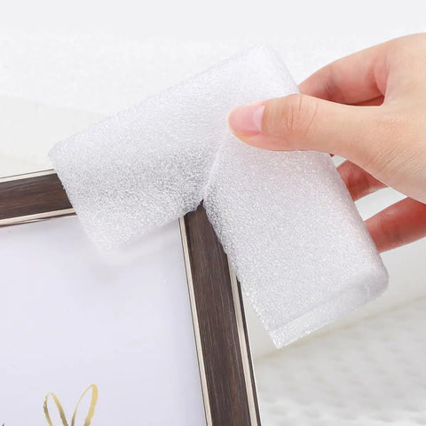 Thickened Foam Corner Edge Protectors Set Universal Size Soft Foam Padding For Moving And Packing on picture frame corner
