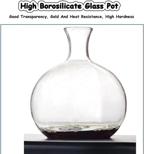 Next Level Manual Cold Drip Coffee Maker For Home Baristas Chasing Killer Cold Brew with clear borosilicate glass pot.