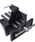 Premium Cast Iron Table Vise With Quick Opening Woodworking Clamp Tool, heavy duty design for stable woodworking use.