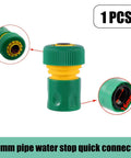 1 pcs 20mm pipe water stop quick connect garden hose faucet connector repair kit, plastic, for irrigation