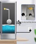 Bombproof 40L Stainless Steel Water Boiler Automatic Hot Dispenser With Live Temp Display showing anti-dry burning device.