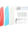 Portable 100W Wind Turbine Generator For Home Use No Battery 12V Vertical Wind Turbine blades and parts
