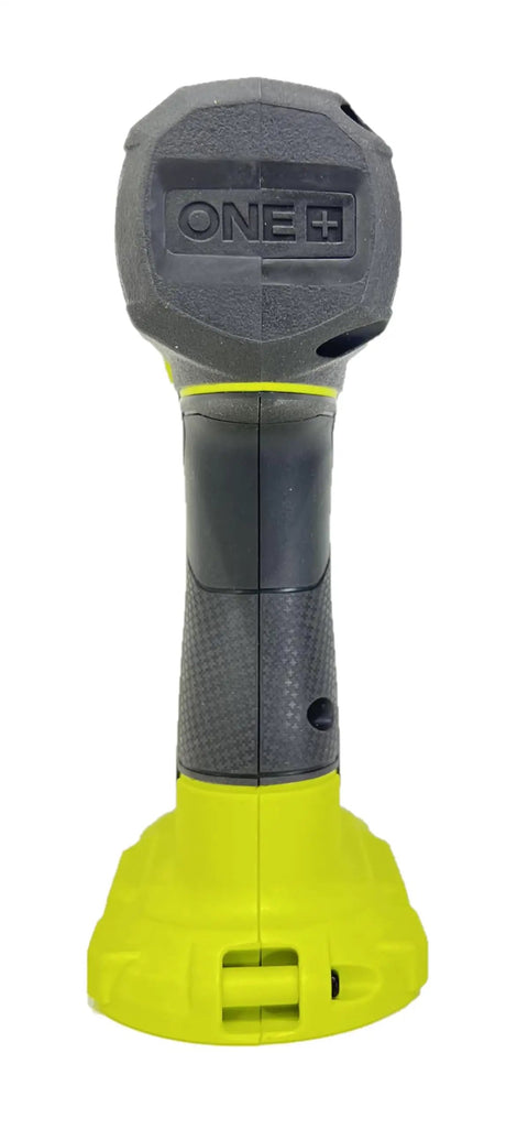 Rear view of R18ID2 Zero Impact Wrench Bare Tool 18V One Plus 200 Nm Torque Quarter Inch Hex Quick Change MagTray