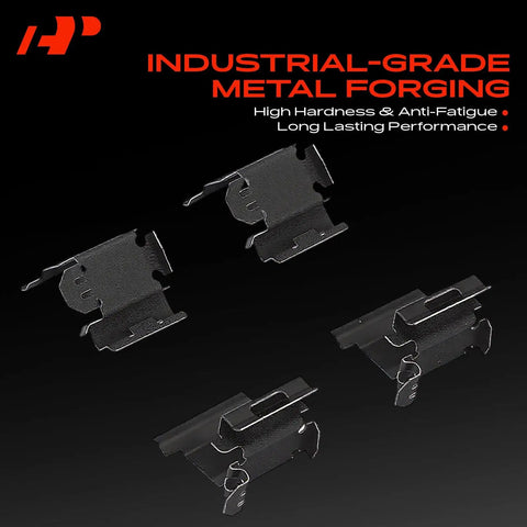 Upgrade Your Ride With This Premium Rear Left Right Disc Brake Hardware Kit For Chrysler Town Country Dodge Grand Caravan Ford Explorer Taurus And More Models To Keep Your Brakes Gripping tight And Safe On Every Bumpy Road. industrial-grade metal forging brake hardware clips