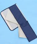 Nifty Thirteen Pocket Underwear Storage Box Perfect For Closet Organization And Keeping Your Personal Stash Sorted Straight Up Neat With Smooth Waterproof Oxford Cloth, open view showing pockets and fabric.