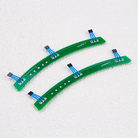 Dope 2 Pack 5 Wire 120 Degree E Bike Hall Sensor Motor Plate With Integrated Circuit Board Solid Setup To Keep Your Electric Bicycle Rolling Smooth And Reliable On Every Street Cruise. Green circuit boards with wires.