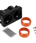 All In One Hot Tub Heater End Cap Kit With Rubber Gaskets Aluminum Strips And Screws for Hot Spring Limelight Tiger River