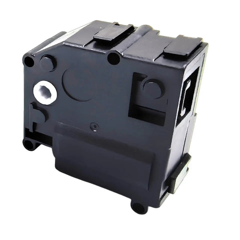 Top Shelf AC Damper Servo For Toyota RAV4 And Prius Plug Right In With Solid Construction And Exact Fit Specs OEM 87106 12170 black plastic actuator side view.