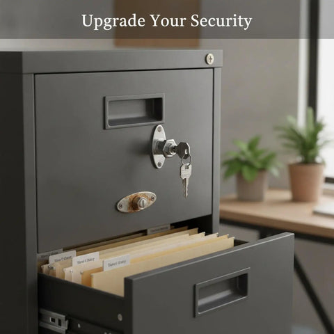 Stainless Steel Cam Lock Replacement With 2 Keys For Beefed Up Secure Storage Fits Standard File Cabinets And Mailboxes