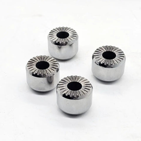 Heavy Duty Tungsten Steel Conductive Block For Wire EDM Machines High Density Low Impurities Silver Finish Diameter 24.5 Mm