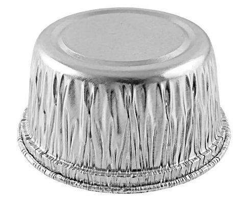 4 Oz Aluminum Foil Cups With Clear Plastic Lids For Cupcakes Muffins Ramekins And Bakeware Tins Disposable Kitchenware For Grab And Go Meal Prep And Portion Control Value Pack 1000 Sets