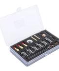 Pro Grade Welding Torch Accessories Kit With Glass Cup Brass Consumables Two Millimeter Glass Mouth Tungsten Clamp