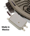 Range Surface Element Replacement For Your Stove, multicolor heating coil, universal fit, easy install with Made in Mexico label