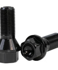 Premium Lug Wheel Studs Kit For BMW I3 I8 X1 X2 X3 X4 X5 X6 Z4 M3 M4 M6 E70 E71 M235I Heavy Duty Car Wheel Bolts And Nuts Accessories With OEM 36136774896 two black steel lug studs
