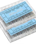 360 Pcs Watch Band Link Cotter Pin Kit With Box 6mm To 23mm Stainless Steel Pins shown in clear storage boxes