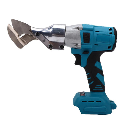 Gowenic Cordless Metal Shears With 400Nm Brushless Motor And 360 Degree Rotating Head, cutting head, ergonomic handle, battery-powered.