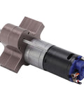 Beefy Metal Gearbox With 370 Motor For 1/16 Scale RC Military Truck, Upgraded High Torque Transmission With Smooth Shifts
