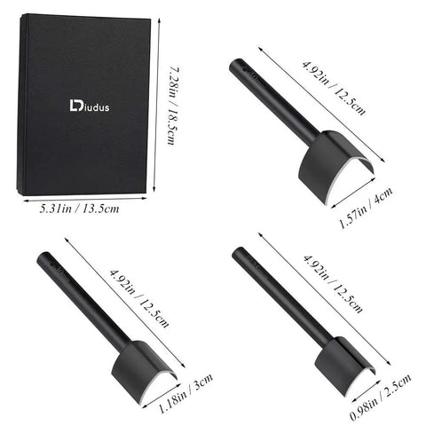 3 Size V Shaped Leather Corner Punch Set 0.98 Inch 1.18 Inch 1.57 Inch For Leatherworking Belt Holes And Edges Pro Grade Alloy Cutter Kit