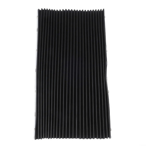 Heavy Duty Retractable Accordion Dust Cover For CNC And Milling Machines Telescoping Bellows Guard visible front view