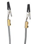 Close-up of flexible arms with clips on the Third Hand Soldering Tool For Electronics With Flexible Arms And Stable Base.