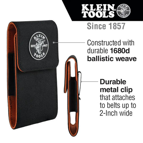 Phone Holder With Magnetic Closure And Belt Clip For iPhone Google LG And Samsung, durable 1680D ballistic nylon