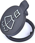 Replacement Windshield Washer Reservoir Cap For GMC Chevrolet Buick Cadillac Black Plastic Bottle Cover With Easy Snap On Installation