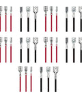 Thirty Piece Pack Female Speaker Wire Connectors With Pre Wired 18 Awg Red And Black Cables Nylon Sleeve Spade Terminals Built For Car Audio Mods Or Quick DIY Hook Ups Easy Plug In Setup.