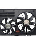 Premium Engine Radiator Cooling Fan Assembly Fits Audi A3 VW Jetta GTI Passat Beetle Tiguan dual fan assembly