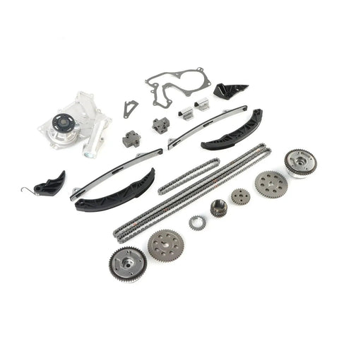 Get That Timing Chain Kit Ready To Rock! Fits 2007-2011 Hyundai Sonata Entourage Azera 3.3L 3.8L Engines Perfectly With High Strength Alloy Gears And Chains For Peak Performance And Smooth Driving Action Today. timing chain kit with gears, chains, guides, and tensioner
