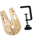 Pro Grade Jewelry Clamp Fixture For Goldsmithing And DIY Crafting Flexible Holding Structure wooden and metal parts